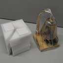 Candle Warmer Lamp with Timer, Dimmable Candle Warmer for Home Decor, Birthday Gifts for Women Mom, Adjustable Height Wax Melt Warmer with 2 Bulbs (Gold)