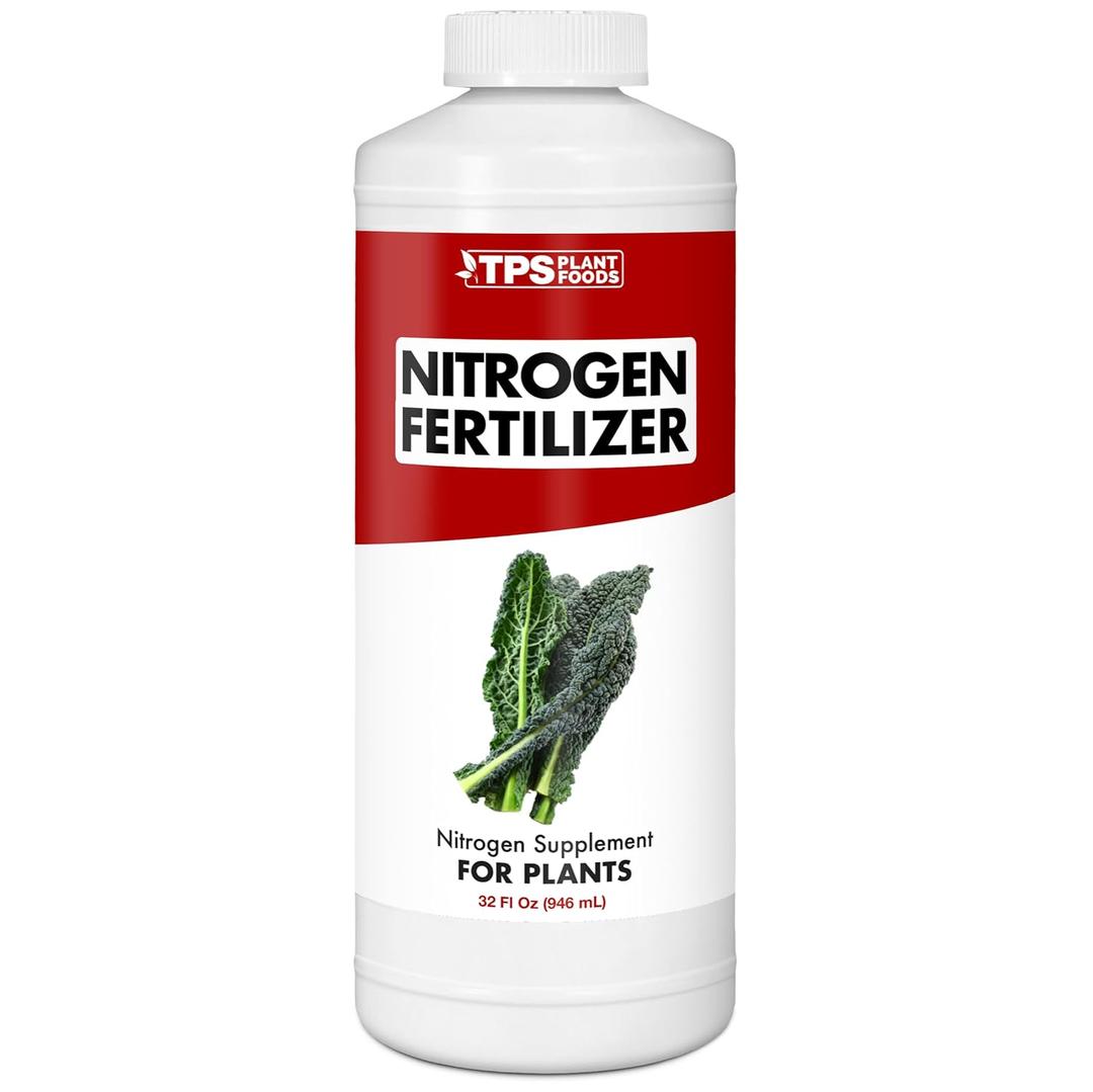 Nitrogen for Plants – Liquid Fertilizer for Deep Green Growth, 32 oz (EXP 11/18/26)