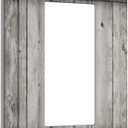 Decora Outlet Wall Plate Old Distressed Barn Door Gray Natural Grey Wood Grain 1 Gang Rocker Decorative Switchplate Faceplate Gfci Light Switch Covers For Farmhouse Decor(2 PACK)