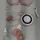 Momcozy Breast Pump V1 Pro Hospital-Grade, Hands-Free & Portable Wearable Pump, Upgraded Electric Pump with 3 Fine-Tuned Rhythms|15 Levels, Come with Leak-Proof DoubleFit Flange, Cozy Red