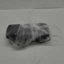 Amazon Basics 8-Sheet Strip Cut Paper, CD, and Credit Card Shredder, Compact, No Basket, Portable with Extendable Arm, Black