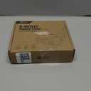 10Ft Extension Cord with Multiple Outlets, Flat Plug Surge Protector Power Strip 10 Ft Long Cord, 8 Outlets & 4 USB Ports (2 USB C), Desk Charging Station for Home Office, College Dorm Room Essentials (White)