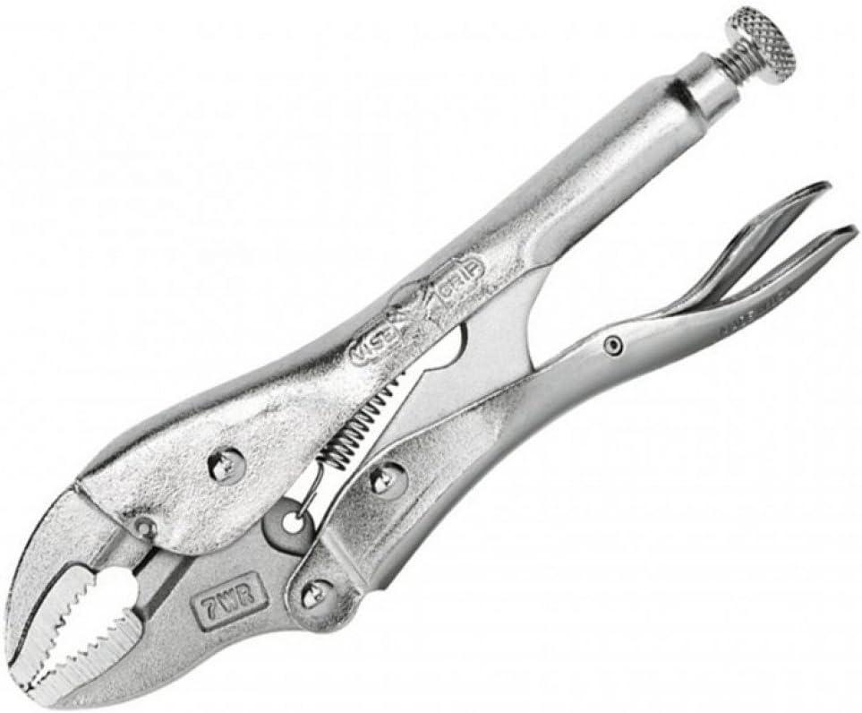 Vise Grip7-Inch Curved Jaw Locking Pliers with Cutter (VGP7WR)