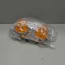 Amber Watermelon Light Bracket Kit with Switch Control for Peterbilt 359/379/389 Kenworth 660/680/880/W900L
