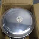 Presentation Plates Clear 7"+9" Combo - Case of 128 (4 packs x 32)