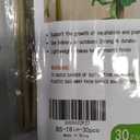 Natural Bamboo Plant Stakes (18in-30PCS)