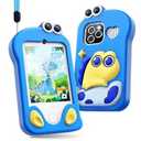 Kids Smart Phone, Phone for Kids Ages 3-12 | 2.8" Touchscreen, Dual Camera & Video Recording | Educational Learning Toy with Games & Music | Christmas Birthday Gift for Boys and Girls（Blue）