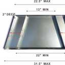 Fireplace Tray - Expandable/Adjustable Ash Pan