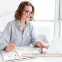 2 x 2026 Planner, Weekly and Monthly Calendar Planner, January 2026 - December 2026, Hardcover 2026 Calendar Book with Tabs For Women & Men, Inner Pocket, Spiral Bound, Perfect for Office Home School Supplies - A4 (8.5" x 11"), Gray