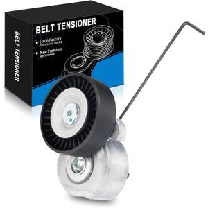 Belt Tensioner Assembly with Pulley for:-Volvo S60 2011-2016 S80 2008-2015 V60 V70 XC60 XC70 XC90 2007-2008 3.0L 3.2L for:-Land Rover LR2 2008 Belt Tensioner OE#30777695 31401286 89696 38495