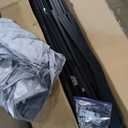 Large Outdoor Dog Kennel, Heavy Duty Dog Cage with Roof, Dog Kennel Galvanized Iron Dog House with Safety Locks,UV & Water Resistant Proof Cover, for Garden Backyard Black (10x10x6FT)