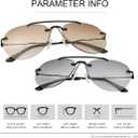 YIMI 2 Packs Bifocal Reading Glasses for Men Women UV400 Protection Sun Readers Aviator Blue Light Blocking Tinted Glasses (Black+brown)