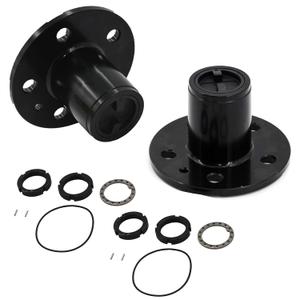 Manual Free Wheel Locking Hubs Replacement for 1983-1997 Ford Ranger, Explorer & Navajo, Mazda B2300, B3000, B4000,Replacement OE# B025 F3TZ3B396B AVM467, 2 Piece