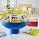 SkinnyPop Popcorn, Original, Whole Grain, Dairy-Free Snack, 0.65oz Bags (6ct)