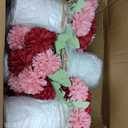 6 Set Pre-Made Flower Table Centerpieces - Burgundy & Dusty Pink