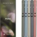 ALABASTER Co. - Pen Variety Pack, Black Ink: Bible Study and Journaling Supplies. Aesthetic and Smooth Writing, Christian Gifts for Women, Presents for Mom (Pastel (Black Ink))