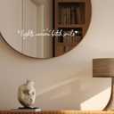 4 x Set 3Pcs Lights Camera B*tch Smile Rearview Mirror Decal - Funny, Selflove Decals - Positive, Inspiration - Vinyl Waterproof 4 Inches Car Decal - New Car Accessories for Mom Dad Friend