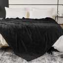 Throw Fleece Blanket for Couch - Super Soft Cozy Throw Blankets for Women,3D Checkered Striped Lightweight Blanket for Girls,All Seasons Flannel BlanketBed Home Decor44x60 Inches