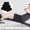 Homoyoyo 6Pcs Foam Fitness Equipment Foam Pads for Exercise Machine Replacement Covers for Leg Extension Bench 5.31X2.95X2.95 Inches