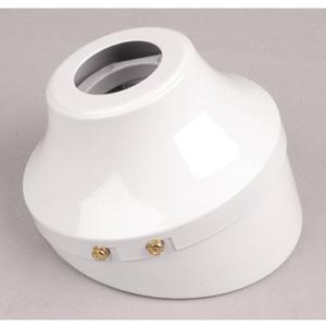 Craftmade SA130WW, Sloped Ceiling Adapter, White