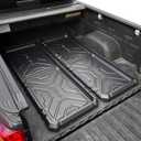Slide-Out Truck Bed Organizer Tray, Heavy Duty Cargo Storage System with Easy Tailgate Access, Fits Mid-Size Bed Organizer 5'Beds, Durable HDPE Material, No Drilling
