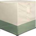 Air Conditioner Cover for Outside Units, 24 inch Outdoor AC Cover for Outside Unit Windproof, 600D Heavy Duty Oxford Fabric Fits up to 24" x 24" x 30"