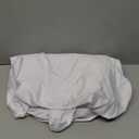 Hemmotop 7.2 ft White Arch Backdrop Cover (No Arch Stand) - Double-Sided Spandex Arch Covers Stretchy Backdrop for Party Wedding Birthday Baby Shower - Ideal for Balloon Arches