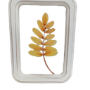 Holiday Home 11.8 Inch Yellow Leaf Wall Decor