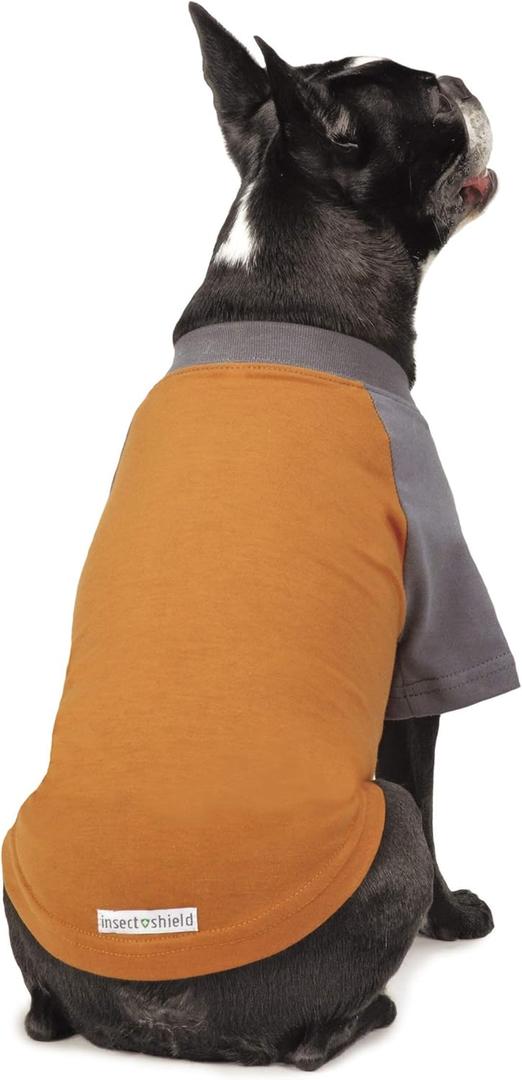 Insect Repellant Premium T-Shirt for Protecting Dogs from Fleas, Ticks, Mosquitoes, Orange, X-Small, 1 Count (Pack of 1) (IE9414 10 69)