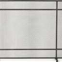 Christopher Knight Home Markus Modern Single Panel Iron Firescreen, Black Brushed Gold Finish