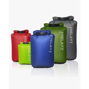 Frelaxy Dry Bag 3-Pack/5-Pack, Ultralight Dry Sack, Outdoor Bags Keep Gear Dry for Hiking, Backpacking, Kayaking, Camping, Swimming, Boating