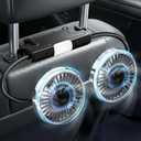 Car Backseat Fans for Backseat for Kids, Car Seat Fans for Baby Rear Facing Back Seat (No Battery)
