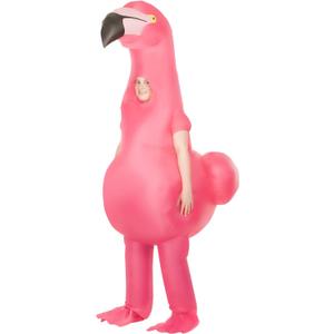 Morph Flamingo Inflatable Costume, Kids Inflatable Flamingo Costume, Flamingo Blow Up Costume, Blow Up Flamingo Costume