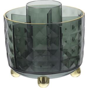 STOBOK 360degree Rotating Makeup Brush Organizer Modern Desk Storage Box for Art Supplies Makeup Brushes and Pens Capacity Stylish Design for Home Office and School Use 
Dark Green STOBOK 360degree Rotating Makeup Brush Organizer Modern Desk Storage Box for Art Supplies Makeup Brushes and Pens Capacity Stylish Design for Home Office and School Use 
Dark Green