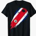 Soccer Country Flag of Costa Rica T-Shirt S