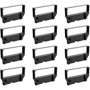 Bigger 12-Pack Replacement for Star SP200 Black Ribbon Used with Star RC200br NK501 T77 SP500 SP-298 SP-500 SP-512mc SP-512md POS Printer