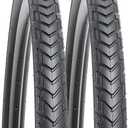 YUNSCM 2-PCS 700C Bike Tires 700X40C/42-622 Compatible with 700 x 40C 28x1.50 Road/Gravel Bike Bicycle Tires (Y-777)