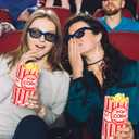 300 Pcs Popcorn Bags, 1 Oz Paper Popcorn Bag Individual Servings for Machine Maker Cart Bulk Movie Nights Mothers Day Gifts Party Supplies