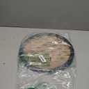 16 Inch Round Photo Frame for Wall - Clear Glass Wedding Hanging Picture Frame, Decorative Wall Frame for Home, Office Decor