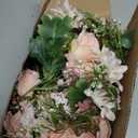 Lvydec 2 Pack Artificial Peony Flower Garland - 6ft Silk Peony Pink Flower Garland for Wedding Party Table Decoration (2, Pink)