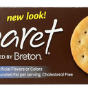 Dare Breton Cabaret Crisp & Buttery Crackers, No Artificial Flavors or Colors, 0g Saturated Fat, Cholesterol Free, Plant Based, Kosher, Non-GMO, 6.1 Ounce
, Pack of 3