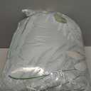 Anibedding Sage Green King Size Comforter Set, 7 Piece Botanical Gradient Leaves Ultra Soft Microfiber Down Alternative Bedding Set with Sheets Pillowcase for All Season