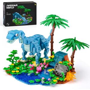 BNG Dinosaur World Building Set,Jurassic Animal Building Collection Toys Gifts for Adults(541PCS)