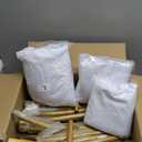 Metal Arch Backdrop Stand and Cover Set of 3 - (7FT+6.9FT+6FT) Wedding Arch Backdrop Stand with Cover Set for Birthday Party Wedding Ceremony Bridal Baby Shower Event Decoration