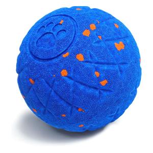 SCHITEC Interactive Dog Toy Ball - Automatic Bouncing, Rolling & Vibrating Motorized Ball for Medium Large Dogs, Rechargeable Self-Moving Electronic Pet Toy for Boredom & Indoor Chase(Blue)