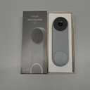 Google Nest Doorbell (Wired, 3rd Gen) - 2K Video and Gemini, Live View, Night Vision, 2-Way Audio - Works with Google Home - 2025 Model - Hazel