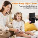 Page Turner Ring for Kindle,Remote Control for iPhone iPad Android Tablets E-Readers,Clicker Page Turner for Kindle Accessories for Camera Video Record&Shutter Selfie (Pink)