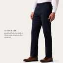 Alton Lane Mercantile Trouser Tailored Fit - Premium Quality Suit Pants for Men, Stylish and Elegant Formal Suit for Men (Black)