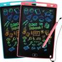 Colorful LCD Writing Tablet 2 Pack