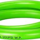 5 ft Garden Hose, 5/8 in ID, Heavy-Duty, Leakproof, Kink-Resistant Water Hose with Swivel Brass Fittings, 600 PSI Burst Rating, Ideal for Car Wash & Lawn Watering